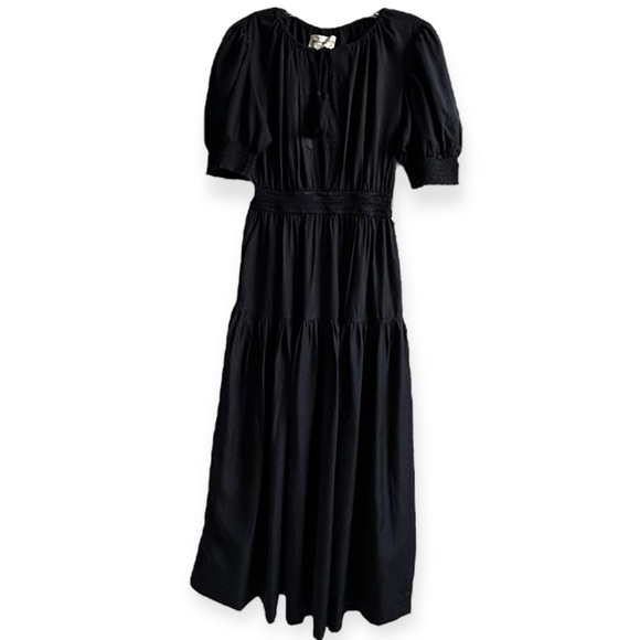 Wishing Waves Navy Maxi Dress - Picture 3 of 6